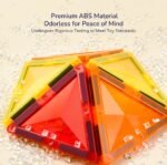 Colorful Magnetic Tiles 60Pcs - Image 7